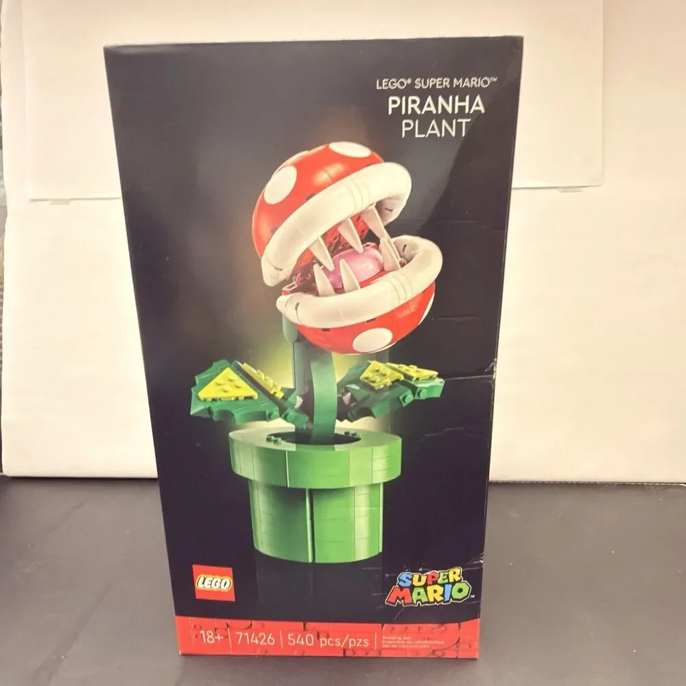 LEGO Super Mario Piranha Plant 71426 Imperfect Box Collectible 100%Authentic NIB
